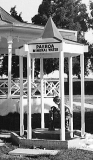 Paeroa Mineral Water kiosk on the Railway Reserve